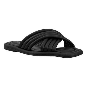 Rasteira-Preto-Tiras-Puffer-Cruzadas-|-Comfort-Tamanho--35---Cor--PRETO-0